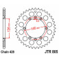 EK/JT Kettenkit 428ZVX 14/50 - standard Kettenrad für SUZUKI TS 125 X 1984-1988