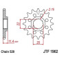 Kit chaîne EK/JT 520SRX2 16/42 - couronne ultra-light pour KTM LC4 640 de 1998 à 2006