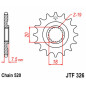 Kit de cadena EK/JT 520M3 13/52 - corona ultraligera para HONDA CR 125 de 2000 a 2003