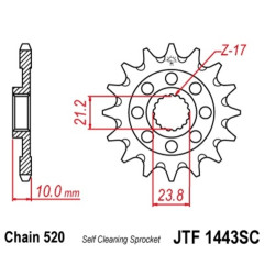 Kit de transmisión EK CHAIN para SUZUKI RMZ 450 de 2015 a 2019