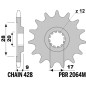 EK/PBR Chain kit 428 DEH - 14/62-140 - Alu Standard Rear Sprocket for HM CRE 50 BAJA, CRE 50 BAJA RR 2003-2015