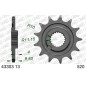 Kit de cadena EK/PBR 520 SRX2 - 13/49-112 - Corona de acero para SHERCO SEF 250, SEF 300 de 2014 a 2020