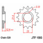 EK/JT Chain kit 520 SRX2 - 14/38-92 - Steel Standard Rear Sprocket for YAMAHA YFM 250 RAPTOR 2WD 2008-2013