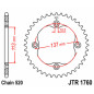 Kit chaîne EK/JT 520 SRX2 - 14/36-96 - Couronne acier standard pour SUZUKI LT-R 450 QUADRACER 2WD de 2006 à 2011