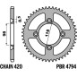 EK/PBR Chain Kit 420SH 14/48-112 - Standard Rear Sprocket for GAS GAS MC 65, HUSQVARNA TC 65 and KTM SX 65 2025-2027