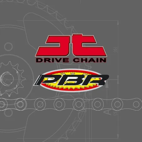JT/PBR Chain Kit 520HDS 13/48 Standard - Ultra-Light Rear Sprocket for HONDA CR 250 2003