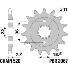 JT DRIVE CHAIN Kettensatz für HONDA XR 250 1996-2004