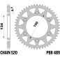 Kit de cadena JT 520HDS 14/50 Standard - corona ultraligero para KAWASAKI KX 250 de 1985