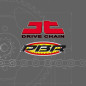 Kit chaîne JT/PBR 520HDS 13/49 standard - couronne ultra-light pour YAMAHA YZ 125, YZF 250 de 2002 à 2027