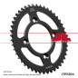 JT Chain Kit 428HDR 14/50 Reinforced - Standard Rear Sprocket for HONDA CRF 100 2004-2012 JT Chain Kit 428HDR 14/50 Reinforced - Standard Rear Sprocket for HONDA CRF 100 2004-2012