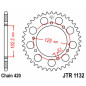 Kit chaîne JT 420 HDR - 11/53-130 - Couronne acier standard pour GILERA RCR 50 de 2012 à 2017 Kit chaîne JT 420 HDR - 11/53-130 - Couronne acier standard pour GILERA RCR 50 de 2012 à 2017