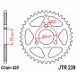 JT Kettenkit 420 HDR - 14/42-122 - Standard Kettenrad Stahl für HONDA MTX 80 RF 1983-1984