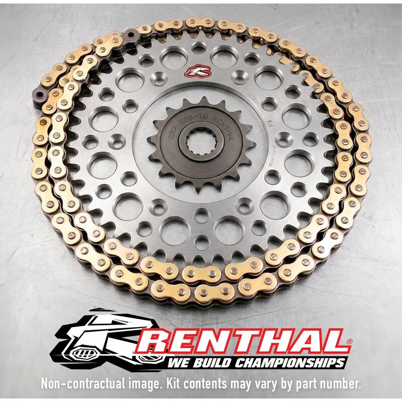 Kit de transmisión RENTHAL para KTM SXF 250, SXF 350, XCF 250, XCF 350, HUSQVARNA FC 250, FC 350 y GAS GAS EXF 350, MCF 250