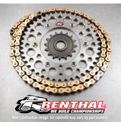 RENTHAL chain and sprocket kit for KTM EXC 250, EXC 450 and HUSABERG FE 390, FE 450 IE, FE 570 IE, FX 450 2003-2015