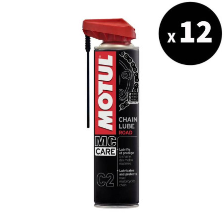 MOTUL MC Care C2 Road Kettenspray - Spray 400ml x12