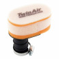 TWIN AIR Air Filter Oval Ø28mm for KTM SX 50, SX 50 MINI ADVENTURE GS, SX 50 PRO SENIOR LC, SX 50 SENIOR ADVENTURE 2000-2008 TWIN AIR Air Filter Oval Ø28mm for KTM SX 50, SX 50 MINI ADVENTURE GS, SX 50 PRO SENIOR LC, SX 50 SENIOR ADVENTURE 2000-2008