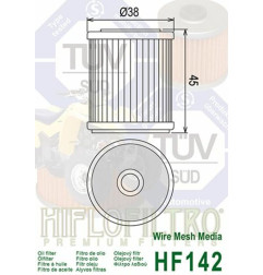 HIFLOFILTRO oil filter for YAMAHA YFM 350 BIG BEAR 4WD, YFM 350 WARRIOR 2WD and TM RACING ENF 450, MXF 450 1988-2013