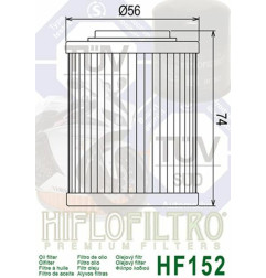 HIFLOFILTRO oil filter for CAN-AM OUTLANDER 650, OUTLANDER 650 EFI XT and APRILIA ETV 1000 CAPONORD, ETV 1000 CAPONORD ABS