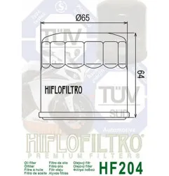 HIFLOFILTRO oil filter for KAWASAKI KVF 750 BRUTE FORCE I EPS 4WD and HONDA CMX 500 A REBEL ABS 2002-2026