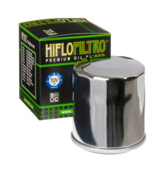 Filtre à huile HIFLOFILTRO chrome pour POLARIS, KAWASAKI, YAMAHA et HONDA de 1987 à 2026