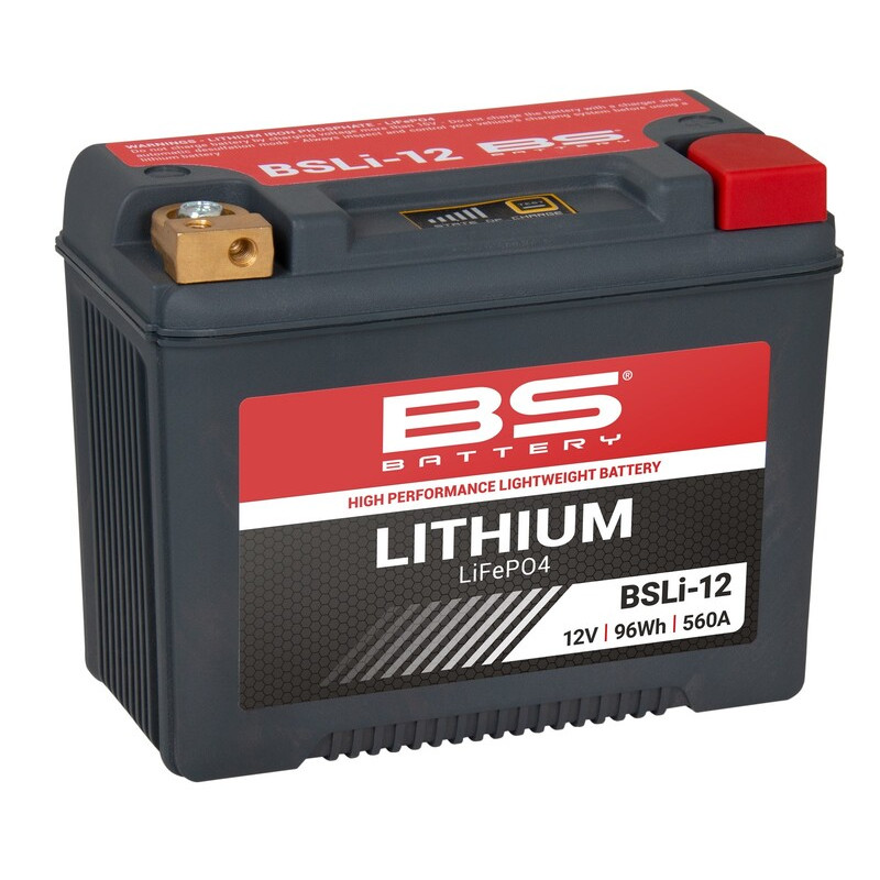 Batería BS BATTERY de litio-ion - BSLI-12 para POLARIS RANGER 1000 DIESEL EPS, SPORTSMAN 700, SPORTSMAN 800 de 2001 a 2022