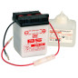 Batterie BS BATTERY conventionnelle avec pack acide - 6N4-2A-4 (6V) pour YAMAHA, SUZUKI, APRILIA et HONDA de 1973 à 1995