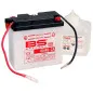 BS BATTERY Battery Conventional with Acid Pack - 6N4B-2A for SUZUKI DS 80, TS 125, TS 125 ER, TS 80 ER and KAWASAKI KDX 175