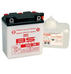 BS BATTERY battery for YAMAHA DT 125, XT 250, XT 500 and KAWASAKI KE 100 1982-1996