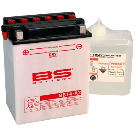 BS BATTERY battery for POLARIS, KAWASAKI, SUZUKI and YAMAHA 1985-2020