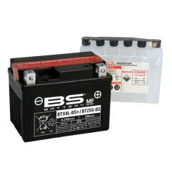BS BATTERY Batterie für KTM EXC 300, SMR 450, HONDA CR 125, CRF 110, CAN-AM DS 70, DS 90 und APRILIA RX 125, RX 50 1976-2026