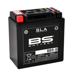 BS BATTERY battery for APRILIA ETX 125, GILERA SP 01 125, DAELIM VS 125 and HONDA CRF 150 1980-2019