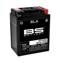BS BATTERY battery for APRILIA PEGASO 600, KAWASAKI KLR 650, GILERA NORDWEST 600 and HONDA CX 500 1978-2013