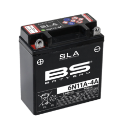 Batterie BS BATTERY SLA sans entretien activé usine - 6N11A-4A