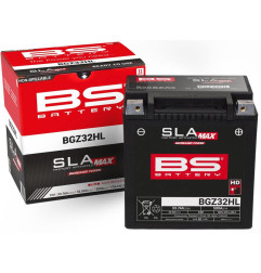 Batería BS BATTERY SLA Max sin mantenimiento activada en fábrica - BGZ32HL para POLARIS y CF MOTO de 1996 a 2022