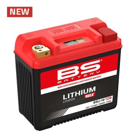Batterie BS BATTERY Lithium-Ion - BSLI-10 Max pour YAMAHA, CAN-AM, KYMCO et POLARIS de 1993 à 2025