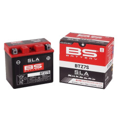 BS BATTERY SLA Wartungsfreie Batterie Werkseitig aktiviert - BTZ7S (FA) für HUSQVARNA, YAMAHA, GAS GAS und HUSABERG 1978-2026