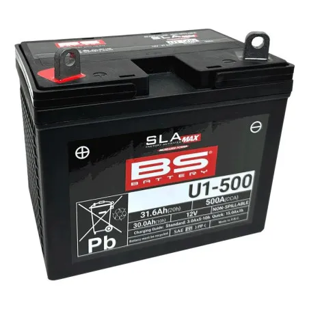 BS BATTERY battery for POLARIS SPORTSMAN 570, SPORTSMAN 570 TRG EPS and YAMAHA YXM 700 VIKING 4WD, YXM 700 VIKING EPS 4WD