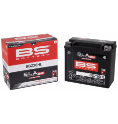 Batería BS BATTERY SLA Max sin mantenimiento activada en fábrica - BGZ20HL para CAN-AM, YAMAHA, KYMCO y POLARIS de 1992 a 2022