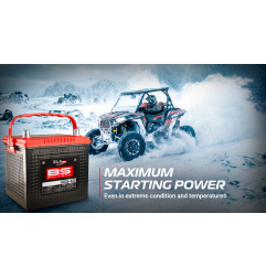 BS BATTERY battery for POLARIS GENERAL 1000, GENERAL 1000 EPS PREMIUM, RANGER 1000 EPS CREW PREMIUM, RANGER XP 1000 PREMIUM