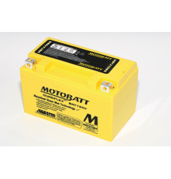 Batería MOTOBATT para APRILIA RXV 550, SXV 450, SUZUKI LT-R 450 QUADRACER 2WD, LTZ 90, DAELIM NS 125 y HONDA XL 125, XLR 125