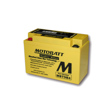 MOTOBATT battery for YAMAHA XT 660, XT 660 X, XT 660 Z TENERE, XT 660 Z TENERE ABS, YFM 700 RAPTOR 2WD 2004-2018