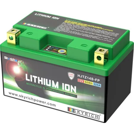 SKYRICH battery for APRILIA DORSODURO 750, CF MOTO CL-X 700 SPORT, CAN-AM DS 250 and ARCTIC CAT DVX 300 2001-2026