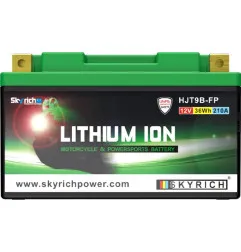 SKYRICH Batterie für YAMAHA YFM 700 RAPTOR 2WD, SUZUKI DRZ 400, CAN-AM DS 450 und KAWASAKI KLX 400 2000-2018