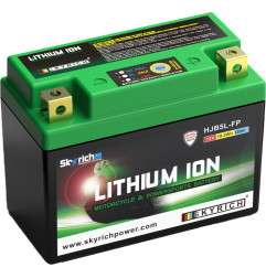 SKYRICH Lithium-Ionen-Batterie - LIB5L für APRILIA RX 50, GILERA RCR 50, KAWASAKI KMX 125 und CAGIVA W8 125 1972-2022