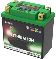SKYRICH Batterie für APRILIA ETX 125, GILERA SP 01 125, DAELIM VS 125 und SUZUKI LT-F 160 QUADRUNNER 2WD 1983-2019