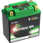SKYRICH Lithium-Ionen-Batterie - LIB9 für APRILIA ETX 125, GILERA SP 01 125, DAELIM VS 125 und SUZUKI LT-F 160 QUADRUNNER 2WD