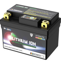 SKYRICH Batterie für KTM EXC 250, SXF 450, HUSQVARNA FE 250, FE 450, POLARIS SCRAMBLER 90, SPORTSMAN 90 und BETA RR 250, RR 300
