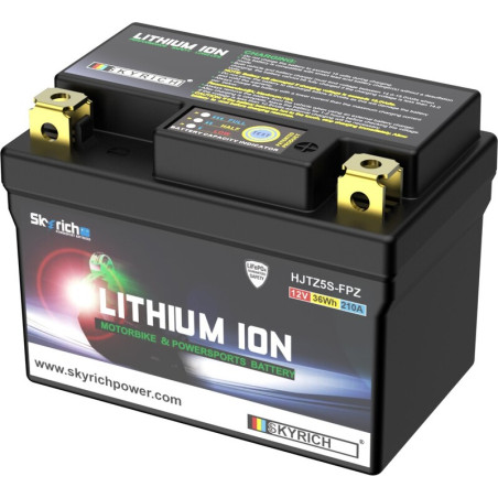 Batería de litio SKYRICH para KTM EXC 250, HUSQVARNA FE 250, POLARIS SPORTSMAN 90 y BETA RR 250 de 1981 a 2027