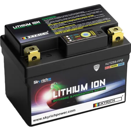 SKYRICH Battery Lithium-Ion for KTM EXC 250, HUSQVARNA FE 250, POLARIS SPORTSMAN 90 and BETA RR 250 1981-2027