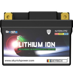 SKYRICH Batterie für KTM EXC 250, SXF 450, HUSQVARNA FE 250, FE 450, POLARIS SCRAMBLER 90, SPORTSMAN 90 und BETA RR 250, RR 300
